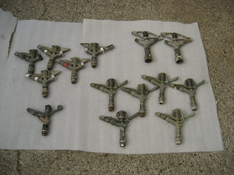 Assortment of 14 Irrigation Sprinklers Carousel 1