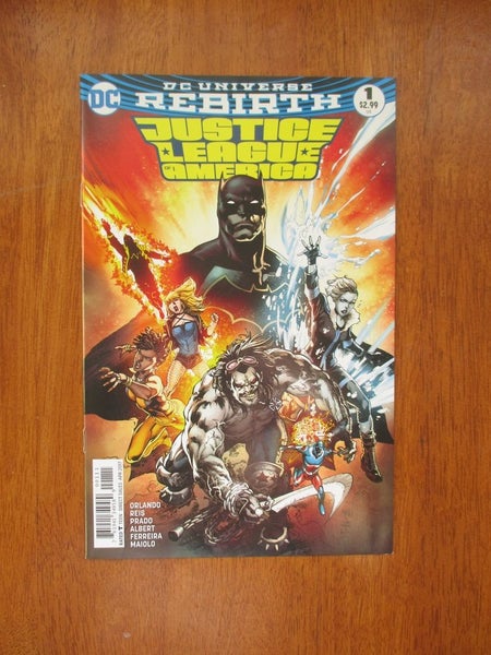 Justice League of America 1 April 2017 Nm++ Carousel 1