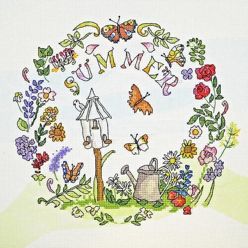 Bothy Threads Cross Stitch Kit - Summer Time Carousel 1