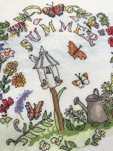 Bothy Threads Cross Stitch Kit - Summer Time Carousel 3