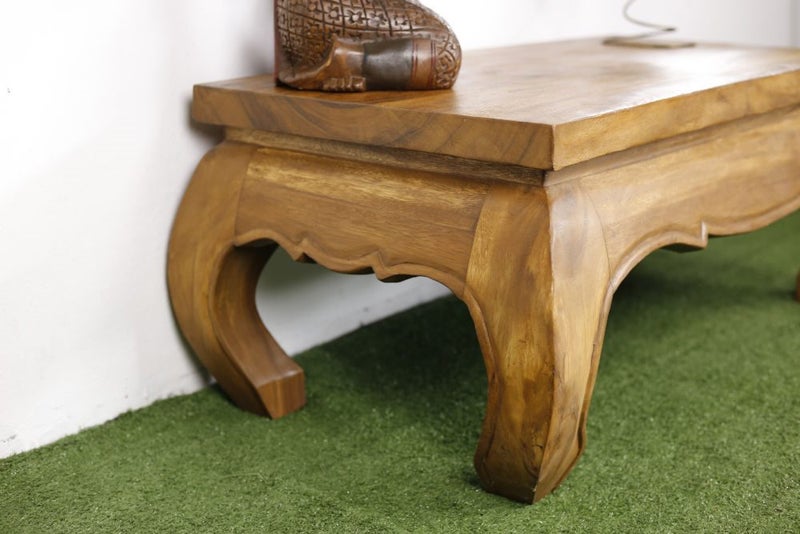 Large Ornate Wooden Opium Table Carousel 6