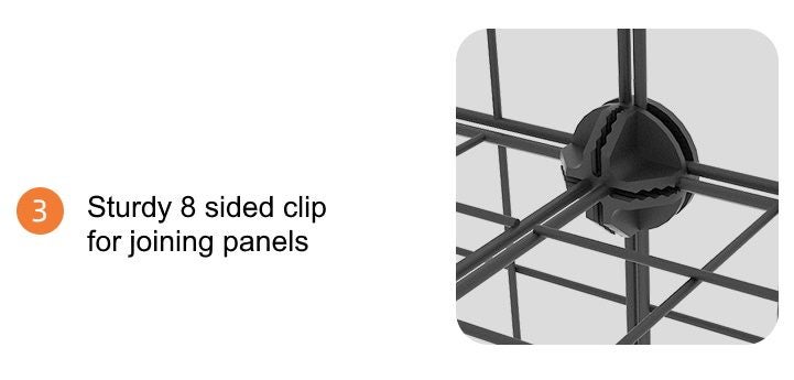 DIY Cage Rabbit or Guinea Pig Cage with Tray Pink Carousel 8