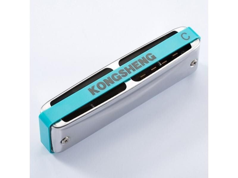 KONGSHENG 10 Holes 20 Tone Diatonic Harmonica Key Of C D E F Bb Carousel 1