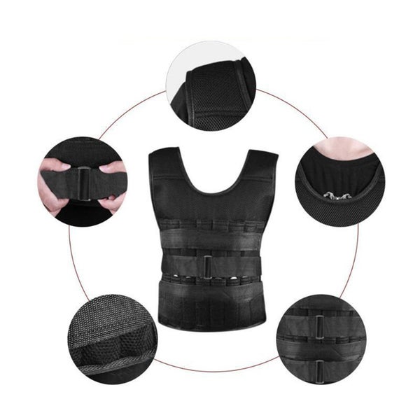 TODO 15kg Capacity Weight Vest Weighted Resistance Training VEST ONLY Load Be... Carousel 2