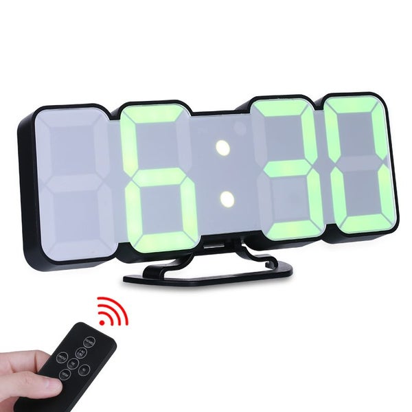 TODO LED Digital Alarm Clock 115 Colour Display USB Power Countdown Timer Rem... Carousel 2