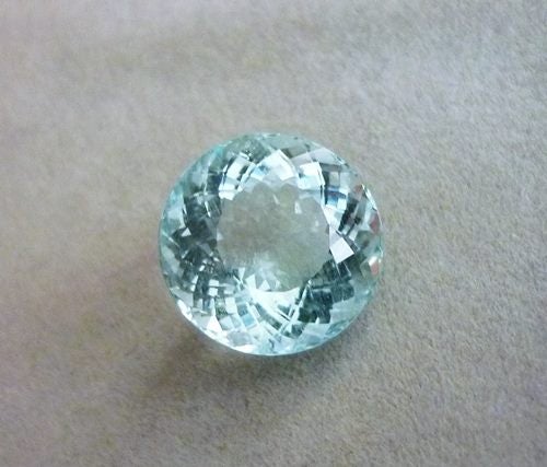 9.48CT GORGEOUS BIG ROUND SKY BLUE 100% NATURAL AQUAMARINE Carousel 2