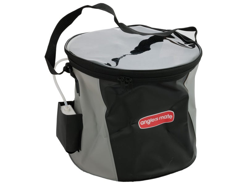 10L Collapsible Live Bait Bucket + Rechargeable Air Pump Carousel 1