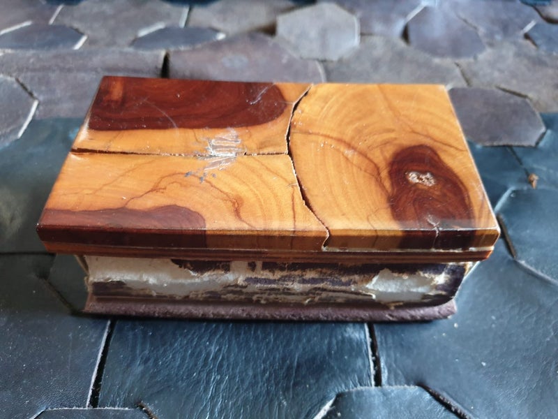 Unusal Vintage Wooden Matchbox Carousel 2