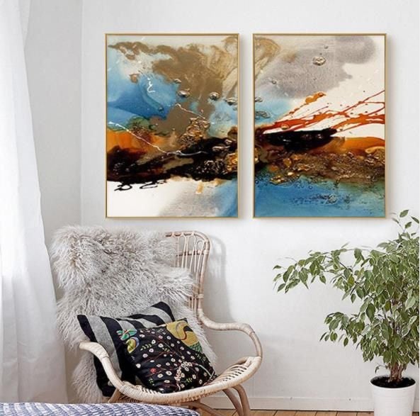 Abstract Art Print Carousel 1