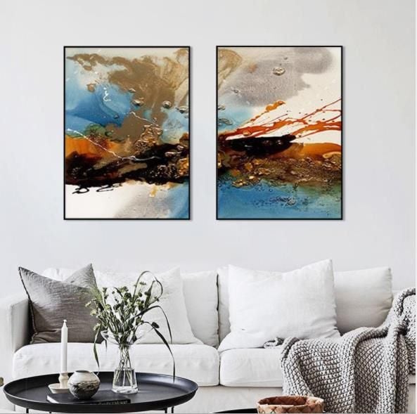 Abstract Art Print Carousel 2