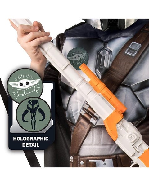 Star Wars Mandalorian Deluxe Boys Costume Carousel 4