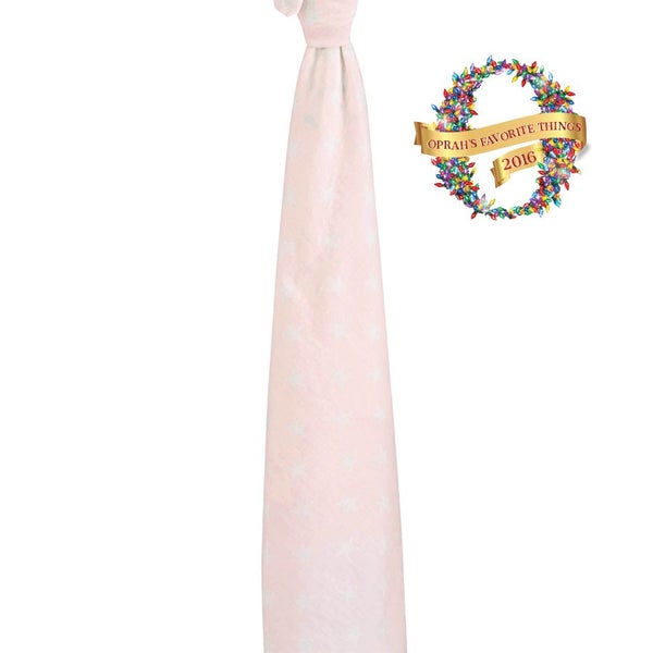 Aden + Anais Cosy Flannel Muslin Swaddle Single - Grace Carousel 1