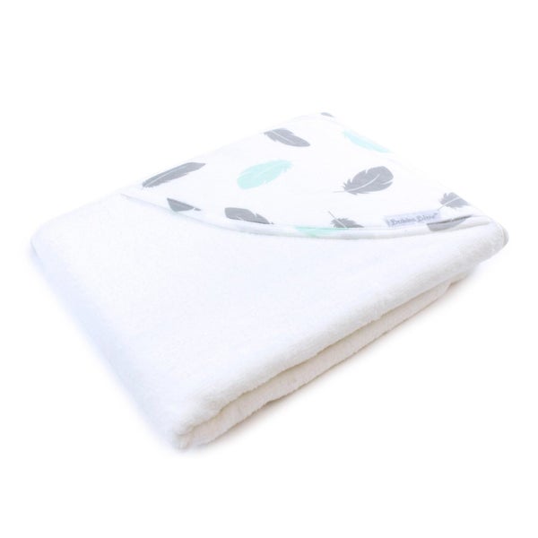 Bubba Blue Organic Feathers Hooded Towel Carousel 3