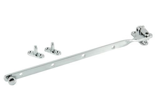 Fanlight Stay 305mm - Top Hung Window - Chrome Plated Carousel 1