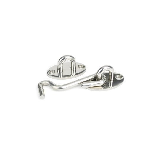 200mm Marine Grade Cabin Hook 316SS - Polished Stainless Steel Carousel 1