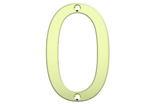Letter Box Numbers - Stainless Steel (NUMBER - 0) Carousel 1