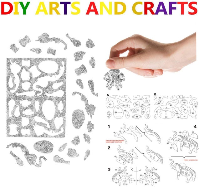 3D Puzzle Art Set New Carousel 1