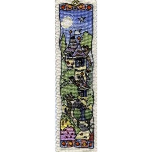 Michael Powell Bookmark Cross Stitch Kit: Tall Chateau Carousel 1