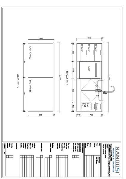 WOW Black GLOSSY COMPLETE KITCHEN, BLUM SOFT CLOSE HARDWARE Carousel 7