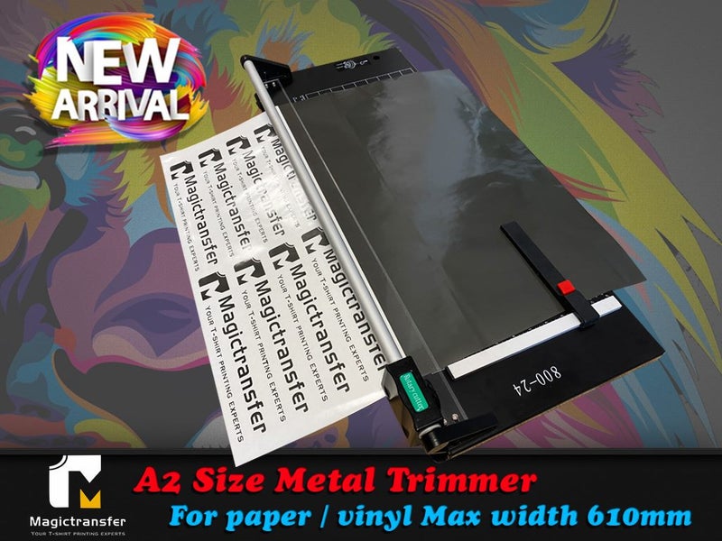 [New Arrival] A2 size Rotary 610mm Metal Trimmer Carousel 7
