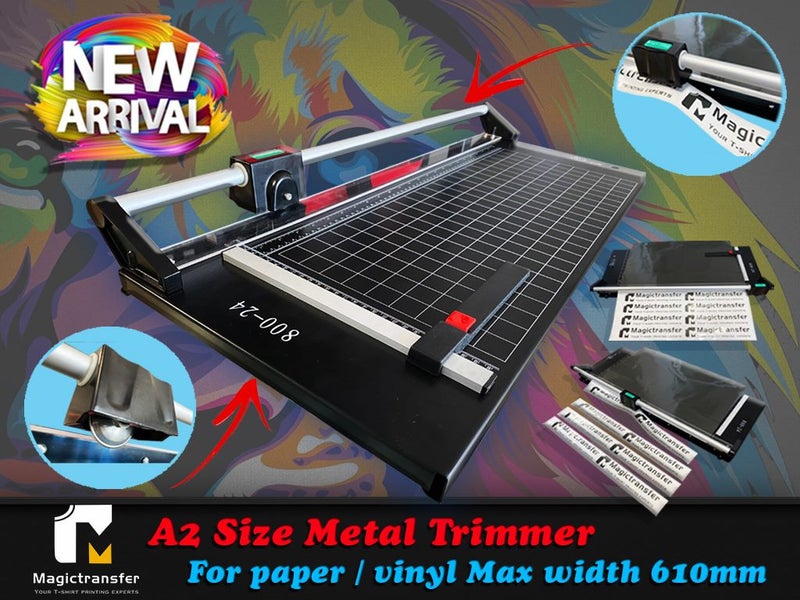 [New Arrival] A2 size Rotary 610mm Metal Trimmer Carousel 1