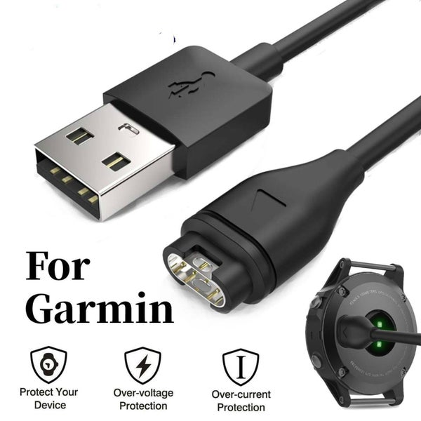USB Charger Charging Dock Cable For Garmin Vivoactive 3 Fenix 5 5S 5X 6S 6X Venu Carousel 1