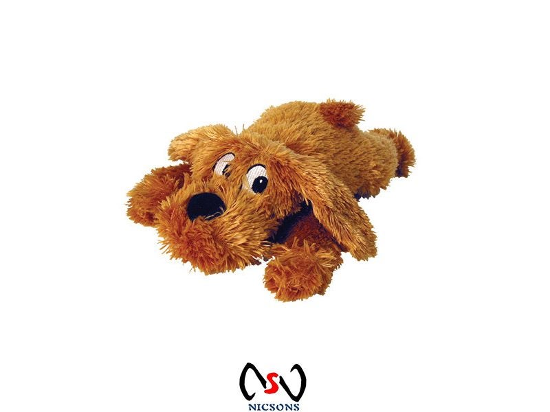 Yours Droolly Muff Pup Dog Squeaker Toy Small Carousel 1