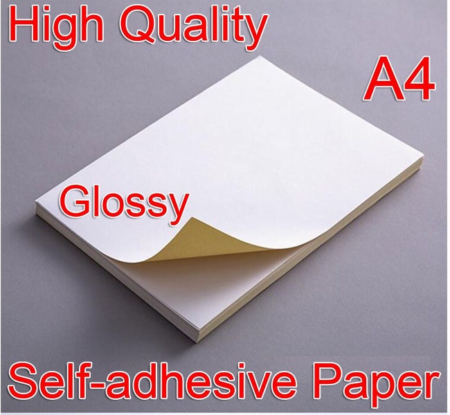 A4 sticker 100s Glossy or Matte suitable for Inkjet printer labels self adhesive Carousel 2