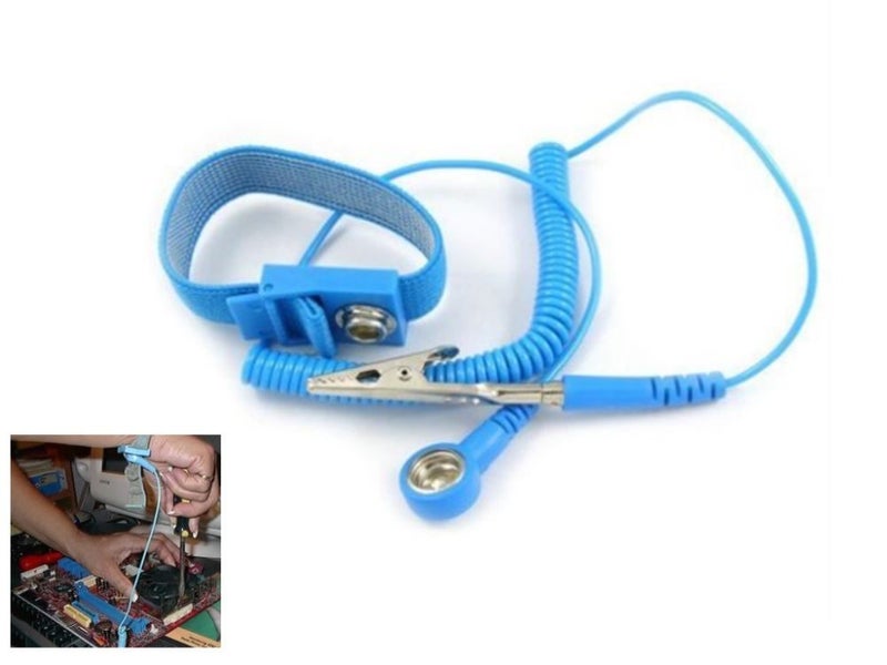10 X Anti Static ESD Wrist Strap Discharge Band Carousel 2