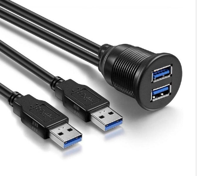 Dual USB 3.0 Extension USB Mount Carousel 1