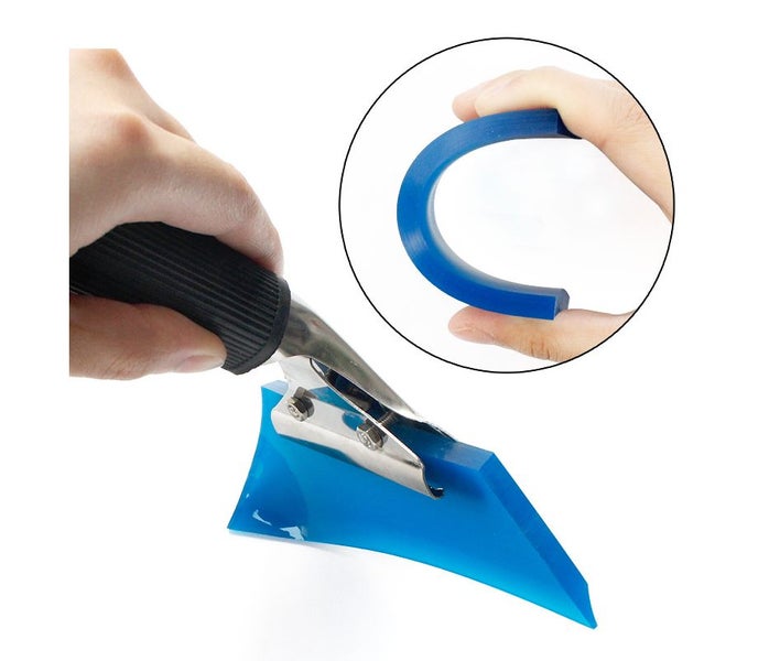 Blue squeegee with handle Window Film Tint Tools BrandNew Carousel 4