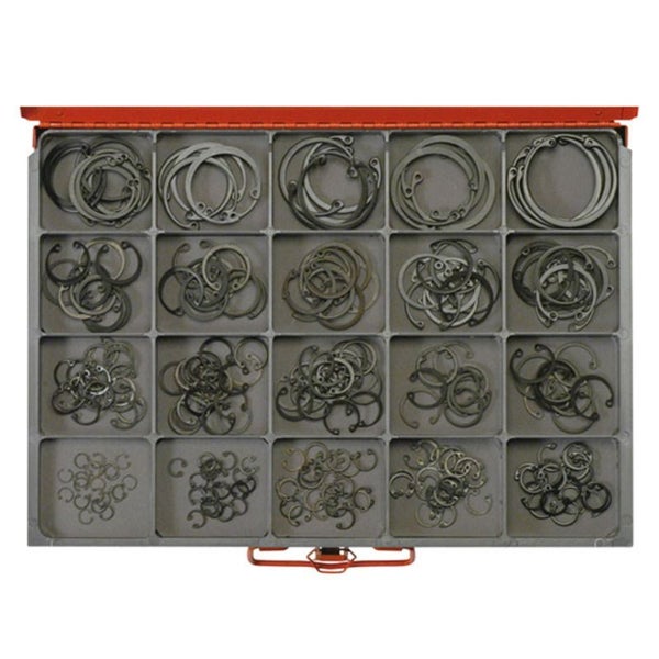 Champion Master Kit 260pc Internal Circlip Asst- Metric Carousel 1