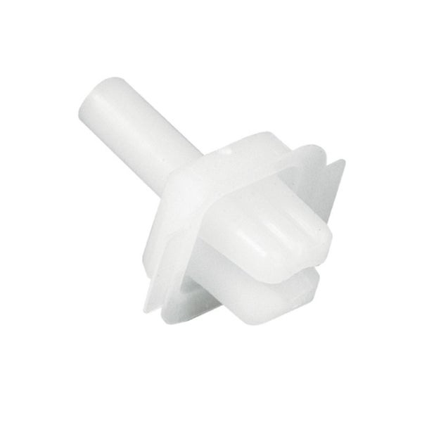 Champion Plastic Push Rivet White 9mm x 4.5mm - 50pk Carousel 1