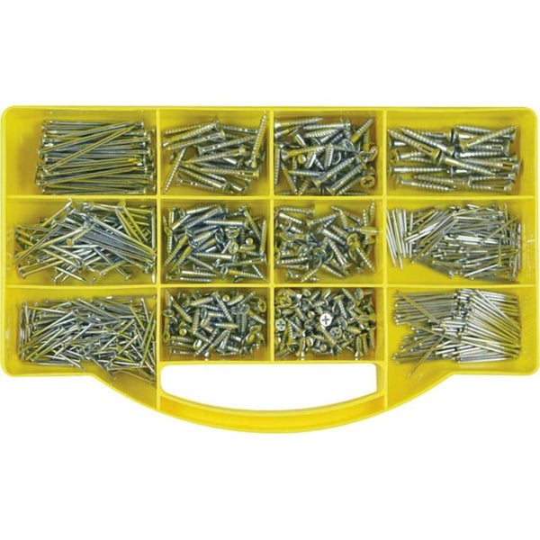 Champion GJ Grab Kit 800pc Woodscrews & Nails Kit** Carousel 1