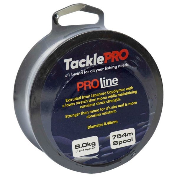 TacklePro ProLine 8.0kg/15lb - 754m Spool Carousel 1