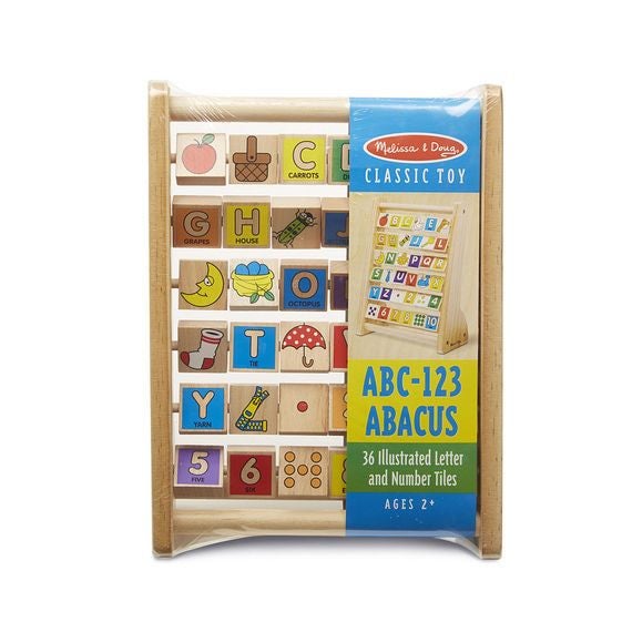 Melissa & Doug Classic Toy - ABC-123 Abacus Carousel 2