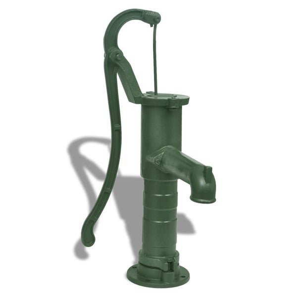 vidaXL Garden Hand Water Pump Cast Iron Carousel 1