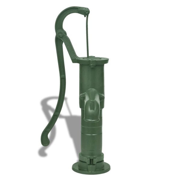 vidaXL Garden Hand Water Pump Cast Iron Carousel 2