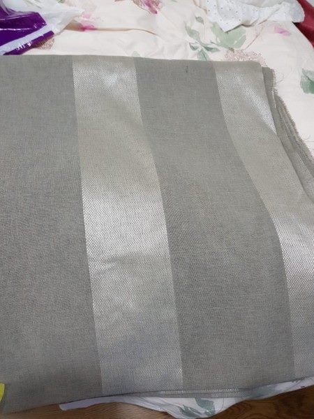 Latte linen sheer curtains with thermal backing - pencil pleated top Carousel 1