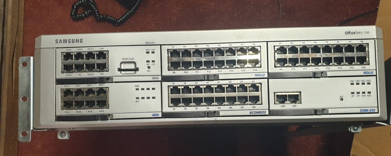 Samsung OfficeServ 7200 phone system Carousel 1