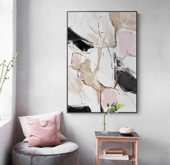 Pink Art Print Wall Art Carousel 1