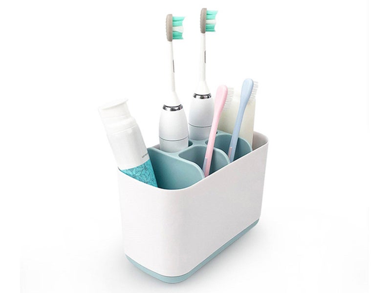 Large Bathroom Toothbrush Toothpaste Caddy Holder Storage Rack Organizer Stand Carousel 2