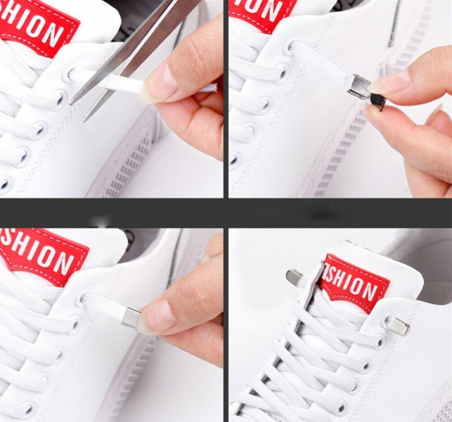 Elastic No Tie Flat Shoelaces Carousel 2