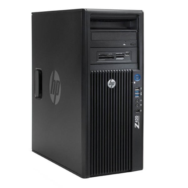 HP office Computer Xeon E5-1620 Quad Core 16GB 256GB SSD Nvidia K600 Windows 10 Carousel 1