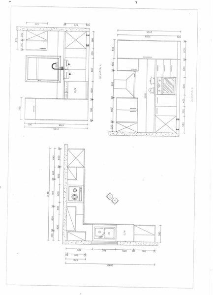 COMPLETE KITCHEN PACKAGE!!! (L shape) Without Benchtop Carousel 5