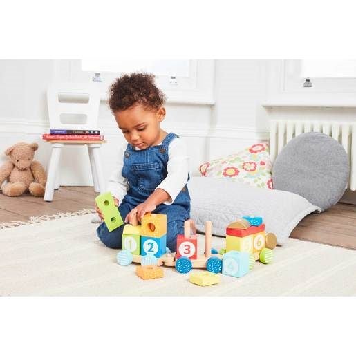 Early Learning Centre Wooden Stacking Train Carousel 2