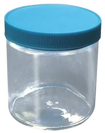 GRAINGER APPROVED Bottle, 152 mm H, Clear, 89 mm Dia, PK12 52JZ52 Carousel 1