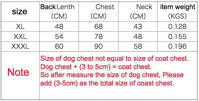 Dog Coat Dog Jacket waterproof dog coat sizes: XL or XXL Carousel 6