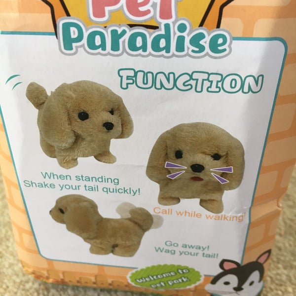 Puppy that walks, wags it tail and makes a noise. Great Present. Cant have a dog Carousel 6