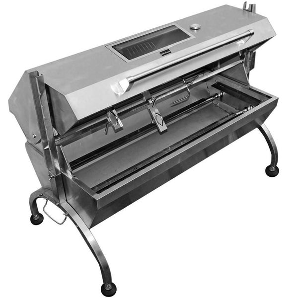 Kiwi Sizzler Gas Spit Gas Spit Roaster Roast BBQ with Window & Hood Gas Barbeque Carousel 2